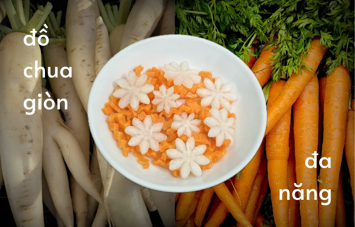 đồ chua giòn đa năng